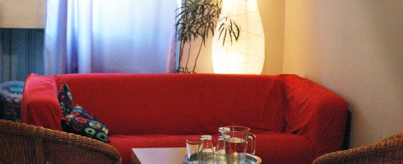 Rote Couch
